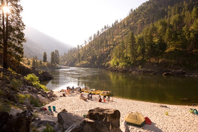 Main Salmon River Beach