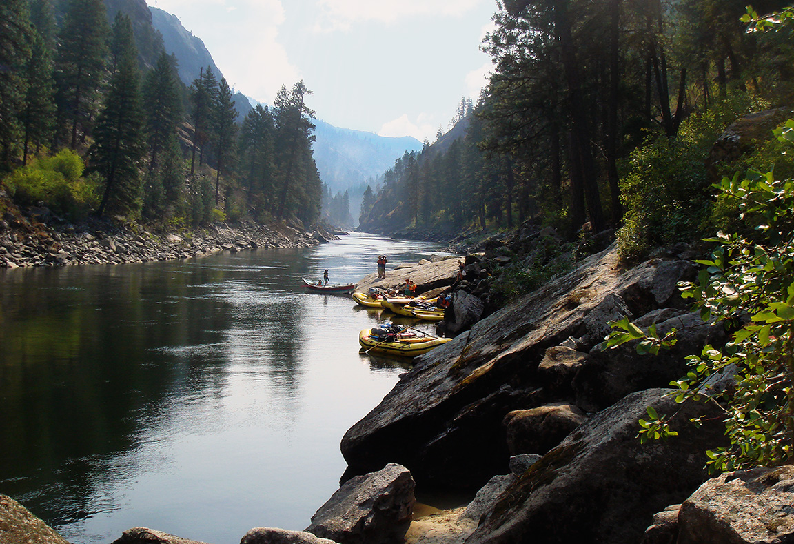 The Best Dam-Free Stretches of River in the West | Idaho's Salmon River | Photo: George Wendt