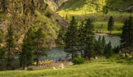 Camping along Idaho's Middle Fork of the Salmon River.