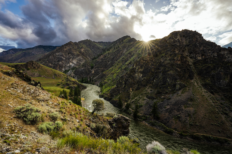 Middle Fork of the Salmon River in Idaho