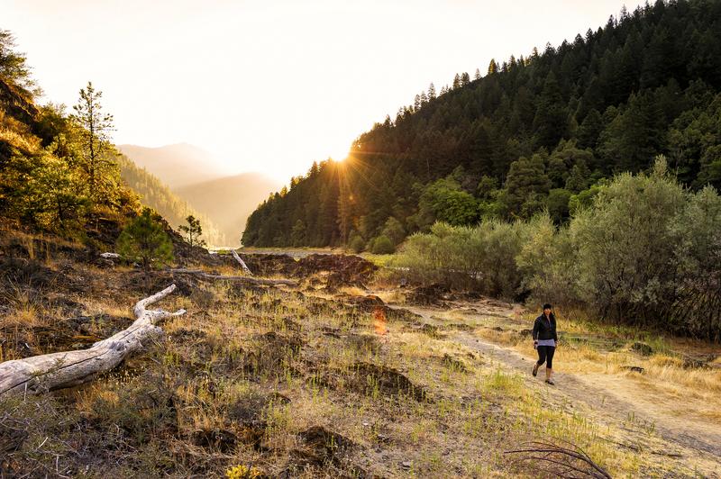 Hiking near the Rogue River