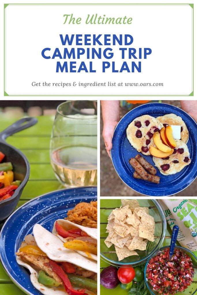 The Ultimate Weekend Camping Meal Plan
