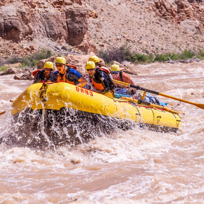 Cataract Canyon rafting.