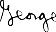 George Wendt signature.