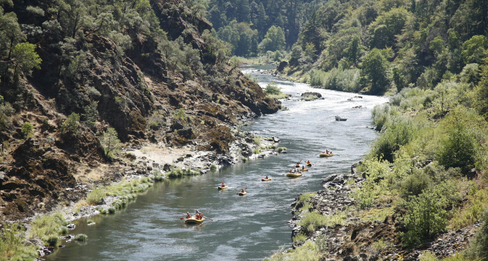 Rafting the Rogue River in Oregon