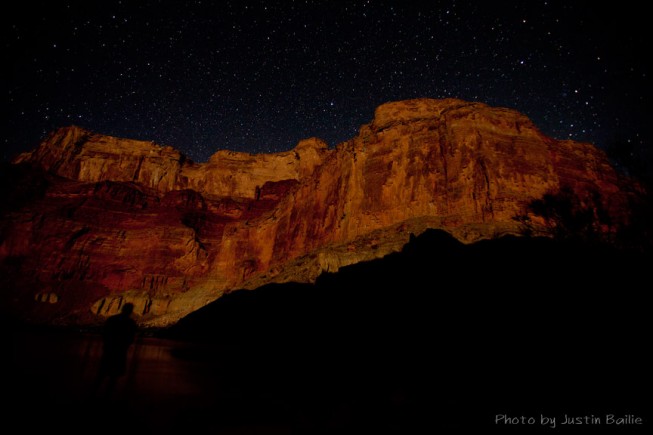 Grand Canyon at night