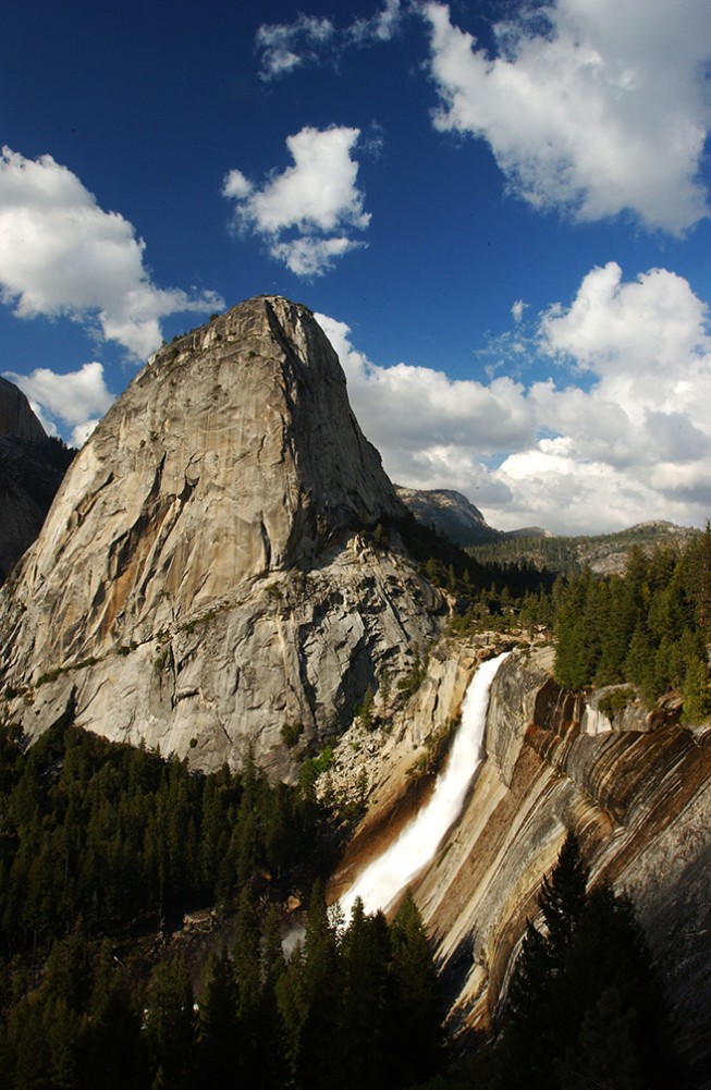 Must-see Waterfalls of the West (That You Can’t Get to By Car) - Nevada Falls, Yosemite National Park
