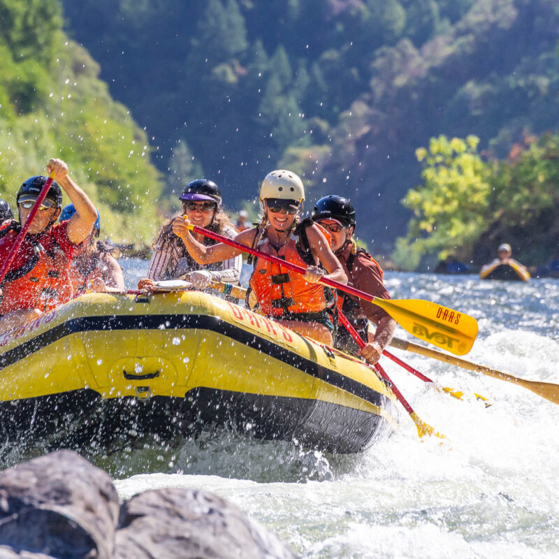 Rouge River rafting.