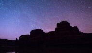 Stars above Canyonlands National Park