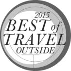 2015 Outside Best of Travel Award icon