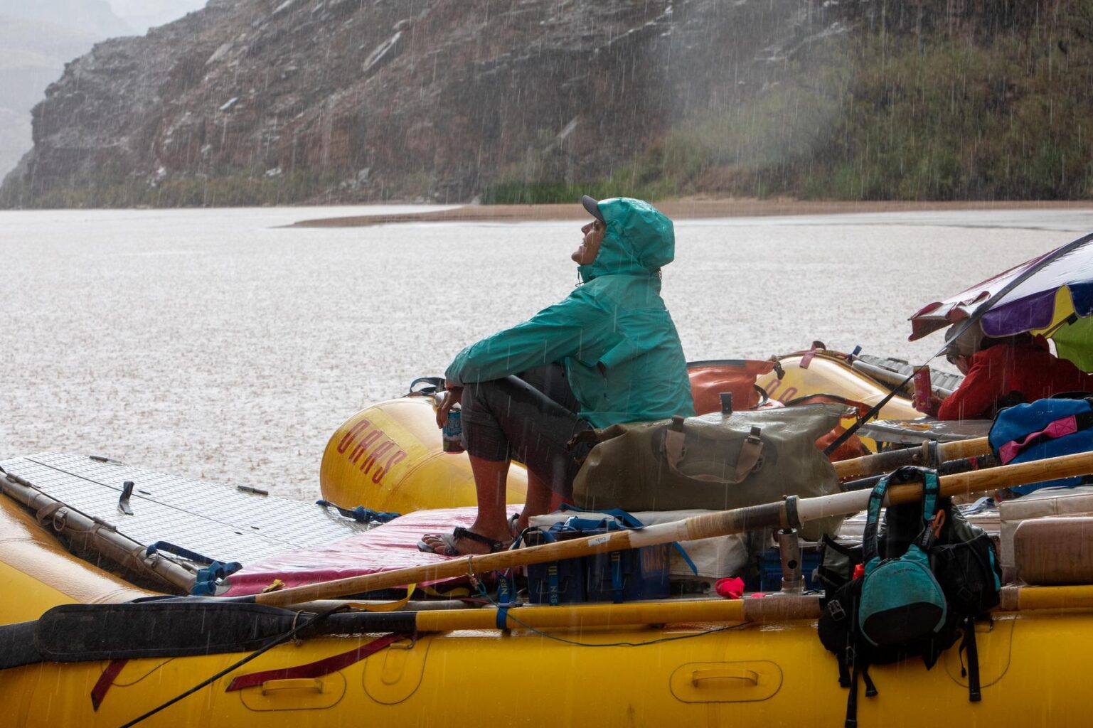 Rainstorm in Grand Canyon