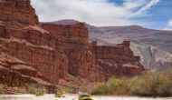 Rafts on the San Juan River