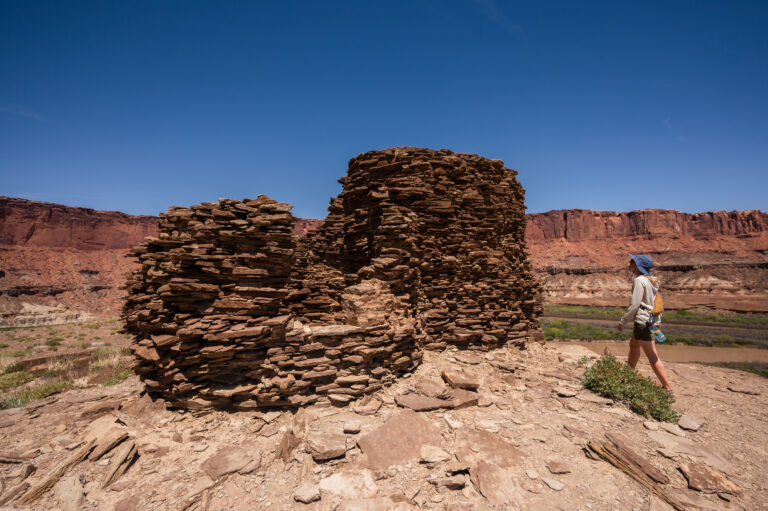 Fort Bottom ruin in Canyonlands National Park