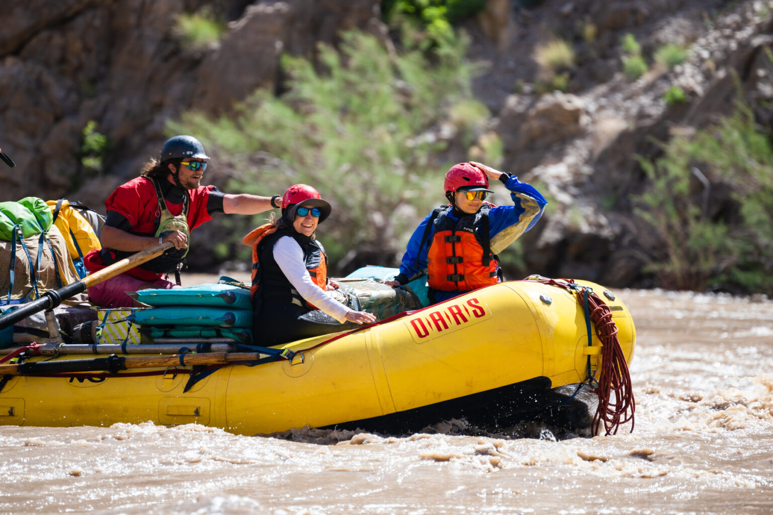 Rafters on the Colorado River 