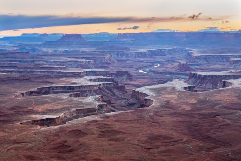 Overlooking Canyonlands from White Rim Point