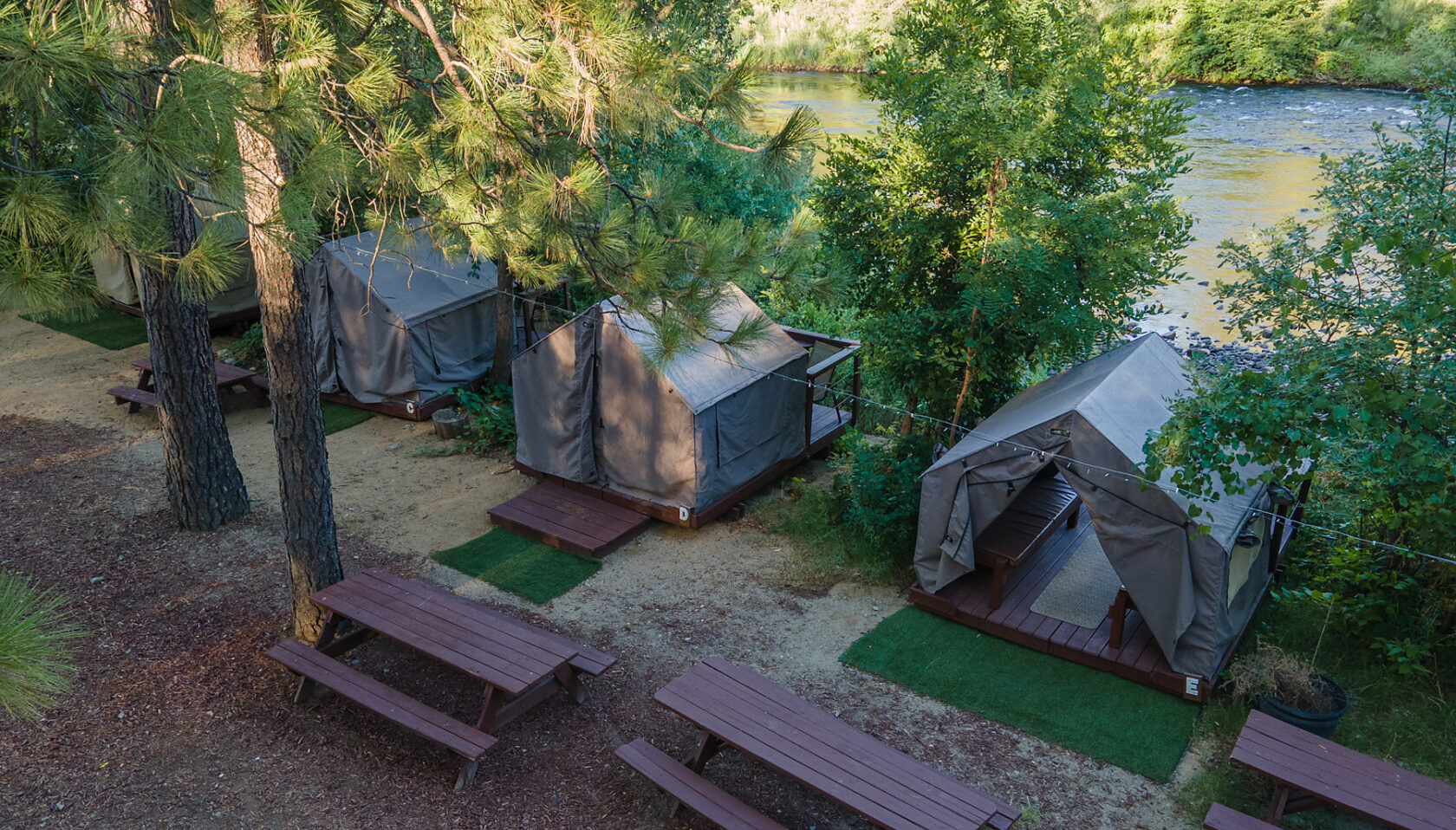Earth Trek camp in Lotus, CA