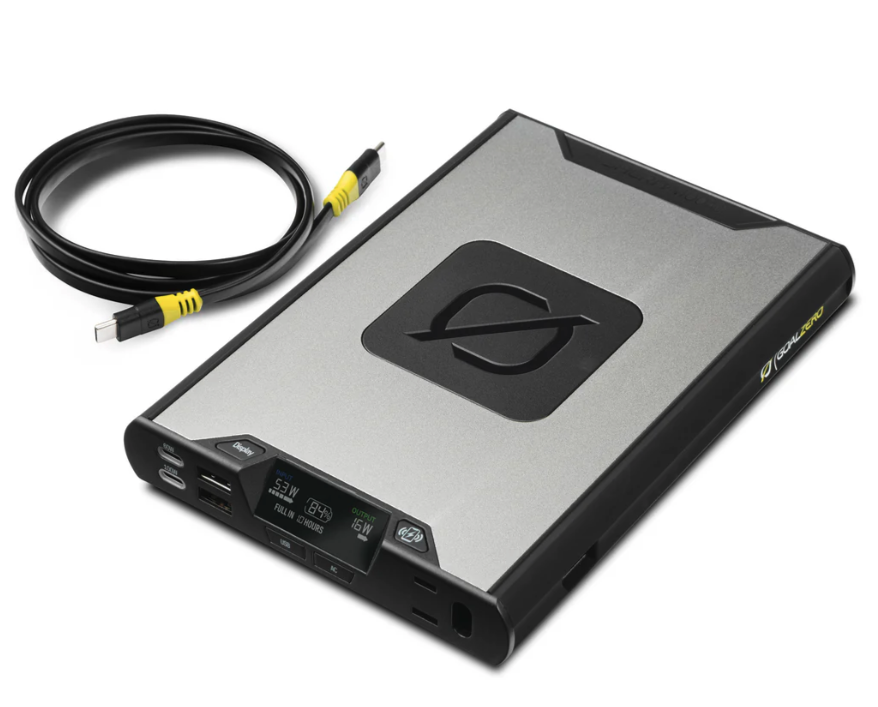 Best portable charger for rafting: Goal Zero Sherpa 100AC power bank