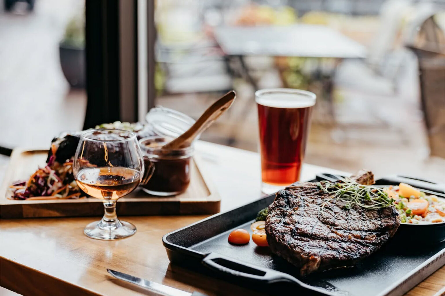 Meriwether's Bistro features a creative farm-to-table menu.